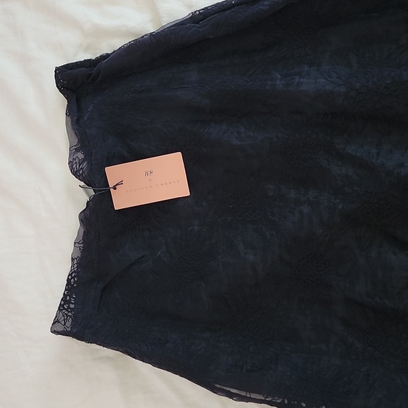 NWT H&M x Sandra Mansour Sunflower Organza Skirt - Picture 4 of 7